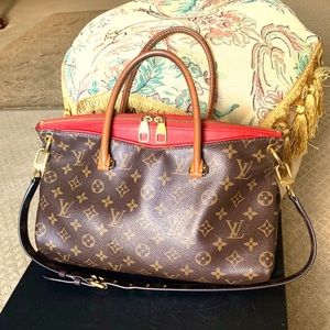 Authentic LOUIS VUITTON Pallas Dahlia sale!